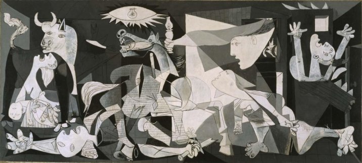 Guernica Pablo Picasso (Pablo Ruiz Picasso) Malaga, Spain, 1881 - Mougins, France, 1973 Date: 1937 (May 1st-June 4th, Paris) Technique: Oil on canvas Dimensions: 349,3 x 776,6 cm Category: Painting Entry date: 1992 Observations: The government of the Spanish Republic acquired the mural "Guernica" from Picasso in 1937. When World War II broke out, the artist decided that the painting should remain in the custody of New York's Museum of Modern Art for safekeeping until the conflict ended. In 1958 Picasso extended the loan of the painting to MoMA for an indefinite period, until such time that democracy had been restored in Spain. The work finally returned to this country in 1981. Register number: DE00050 On display in: Room 206.06 An accurate depiction of a cruel, dramatic situation, Guernica was created to be part of the Spanish Pavilion at the International Exposition in Paris in 1937. Pablo Picasso’s motivation for painting the scene in this great work was the news of the German aerial bombing of the Basque town whose name the piece bears, which the artist had seen in the dramatic photographs published in various periodicals, including the French newspaper L'Humanité. Despite that, neither the studies nor the finished picture contain a single allusion to a specific event, constituting instead a generic plea against the barbarity and terror of war. The huge picture is conceived as a giant poster, testimony to the horror that the Spanish Civil War was causing and a forewarning of what was to come in the Second World War. The muted colours, the intensity of each and every one of the motifs and the way they are articulated are all essential to the extreme tragedy of the scene, which would become the emblem for all the devastating tragedies of modern society. Guernica has attracted a number of controversial interpretations, doubtless due in part to the deliberate use in the painting of only greyish tones. Analysing the iconography in the painting, one Guernica scholar, Anthony Blunt, divides the protagonists of the pyramidal composition into two groups, the first of which is made up of three animals; the bull, the wounded horse and the winged bird that can just be made out in the background on the left. The second group is made up of the human beings, consisting of a dead soldier and a number of women: the one on the upper right, holding a lamp and leaning through a window, the mother on the left, wailing as she holds her dead child, the one rushing in from the right and finally the one who is crying out to the heavens, her arms raised as a house burns down behind her. At this point it should be remembered that two years earlier, in 1935, Picasso had done the etching Minotauromaquia, a synthetic work condensing into a single image all the symbols of his cycle dedicated to the mythological creature, which stands as Guernica’s most direct relative. Incidents in Picasso’s private life and the political events afflicting Europe between the wars fused together in the motifs the painter was using at the time, resulting both in Guernica itself and all the studies and ‘postscripts’, regarded as among the most representative works of art of the 20th century. http://www.museoreinasofia.es/en/collection/artwork/guernica Sabatini Building, 2nd floor, Room 206 Aforo: maximum of 20 people Duración: 40 minutes Date and time: Thursday at 5:00 p.m. and Friday at 11:30 a.m. Meeting point: Connection between the Sabatini and the Nouvel Buildings. First floor Registration: no prior registration necessary For more information: please call 91 774 1000 Ext. 2034 / or write to: mediacion@museoreinasofia.es